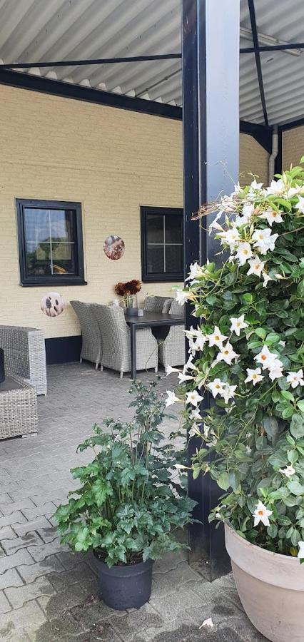 Luxe Gastenkamer Met Living En Keuken Bij Friezen Paarden Stal Pellendijk Westendorp 외부 사진